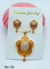 Designer Matte Gold Pandal Butti Set 2 Catalog
